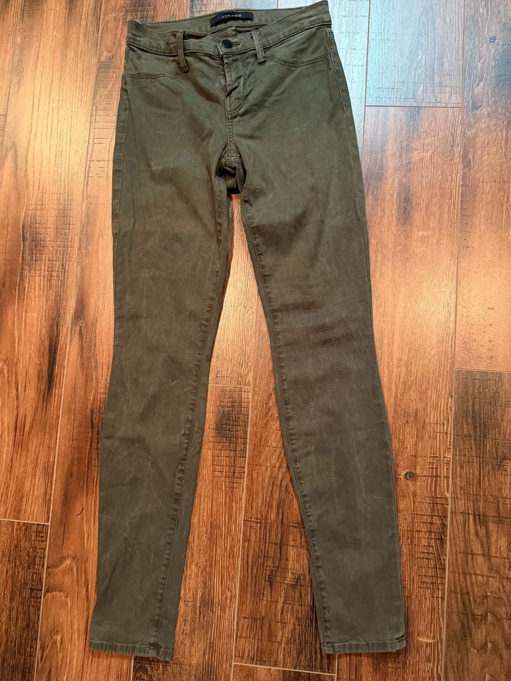 J Brand Women’s Olive Green Skinny Jeans- 25